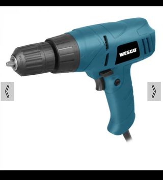 Винтоверт wesco ws3231, 300w, 10 mm метален самозатягащ патронник