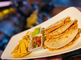 Tacos de pollo.
