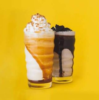 Midshake con frutti di bosco