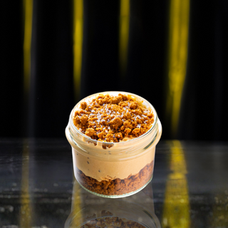 Mousse dulce de leche