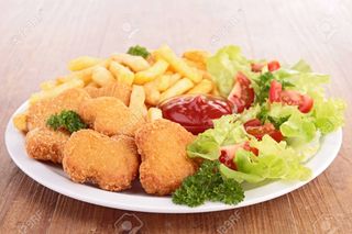 Menú Plato De Nuggets (6 Uds.)