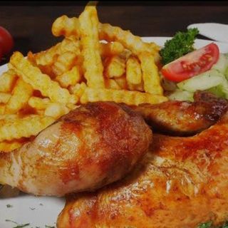 1/2 POLLO ROSTIZADO