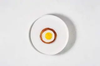 Шніцель з яйцем