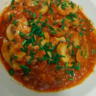 Champiñones Bhaji