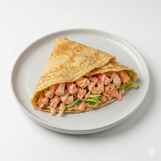 Crêpe mariscos