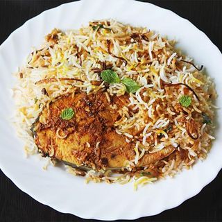 Fish Tikka Biryani