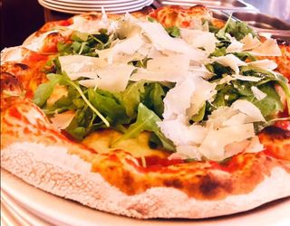 Margherita  rucola e grana-senza glutine 
