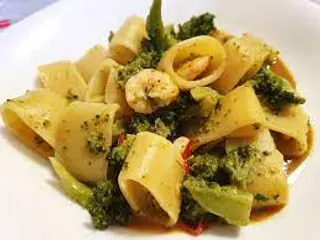 Preparato Tricolore,broccoli,pomodoro e gambero 2/3 porzioni