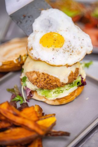 Hamburguesa Veggie De Soja