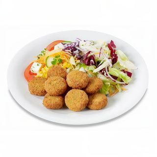 menú falafel