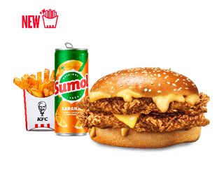 Menu Double Krunch Cheese			