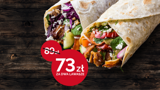 Lawasz "Kura Klasyk" + Lawasz "Modro Moja" z Roślinną Kurą