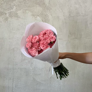 Ramo de 10 claveles rosados