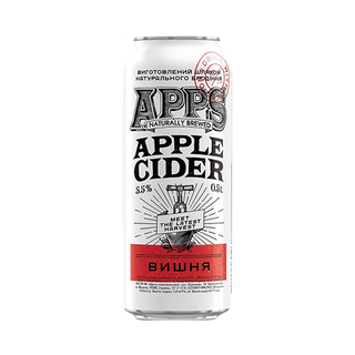 С/а нап Сидр APPS Вишня 0,5л ж/б