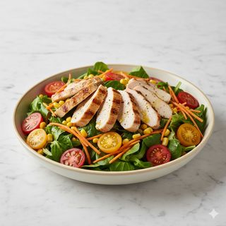 Insalatone con pollo alla griglia