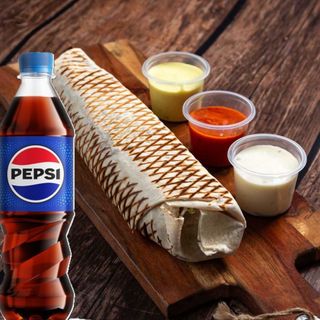 Tortilla Rolo Duzy + Pepsi 0,5 L