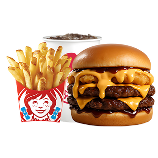 BBQ Cheese Melt Double комбо