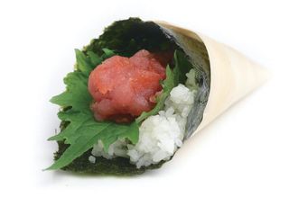 Temaki spicy maguro
