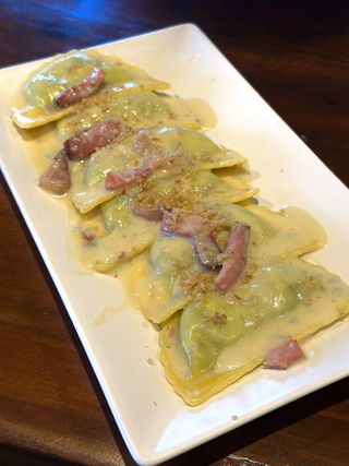 Panzerotti de ricotta y espinacas