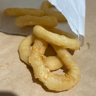 anelli di cipolla fritti