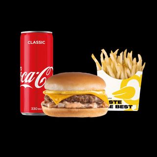 Комбо Чедербургер max