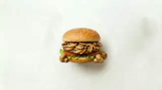 Burger Mushroom Royal
