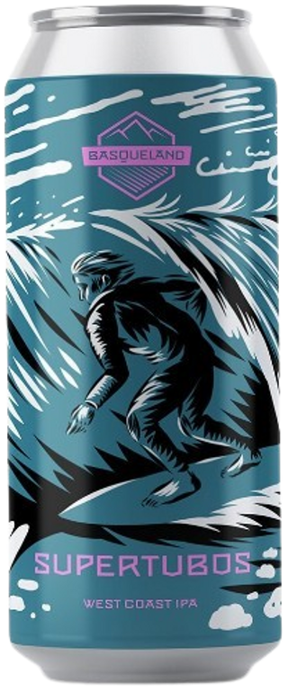 Supertubos Basqueland Brewing Lata 44 cl.
