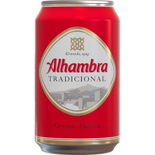 Cerveza Alhambra Tradicional Lata 33cl