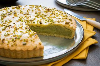 Torta artigianale crema di pistacchio