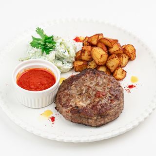 Котлета говяжья с Моцареллой