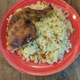 Пиле с ориз