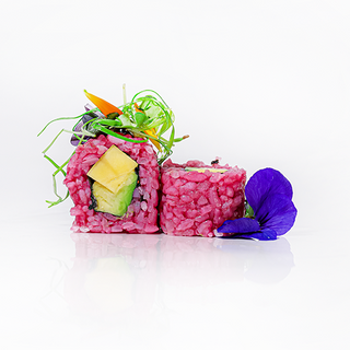 137.Pink Veggie roll (8 pzs.)