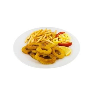 Plato De Calamares Con Patatas