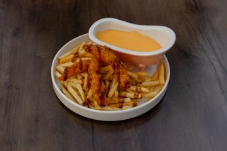 Сирна ванна з тигровими креветками в панко 330г