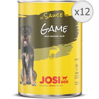 Hrana umeda pentru caini Josera JosiDog, Vanat in sos, 12 x 415g