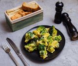 Բրոկկոլի տապակած