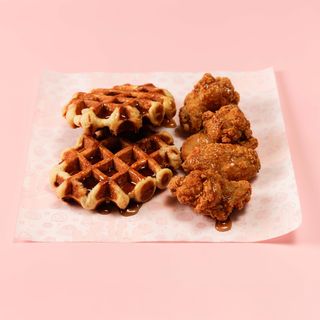 Chicken fried waffle
