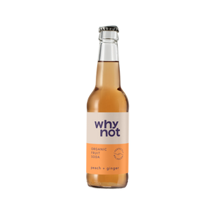 Why Not Soda Pêssego e Gengibre