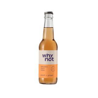 Why Not Soda Pêssego e Gengibre