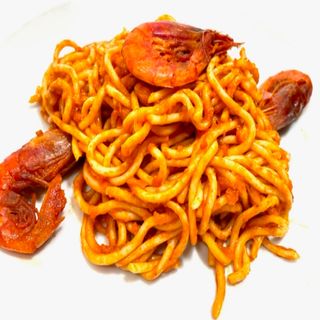 Espaguetis Con Gambas (300 G.)