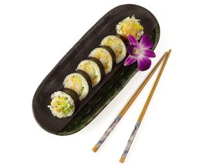 Z krewetką w tempurze