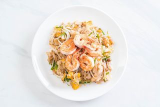 Tallarines Frito Con Gamba