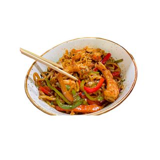 Woks Yakisoba De Gambas