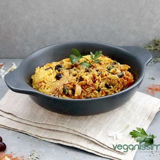 Arroz Campestre no forno