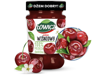 Łowicz Dżem Wiśniowy 280g