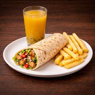 Combo Meal With Juice