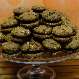 Лимецови бисквитки с веган шоколад (50г)