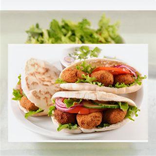 Piadina falafel