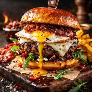 Secret Brunch Beast Меню двойно + Кока Кола  + пържени картофки