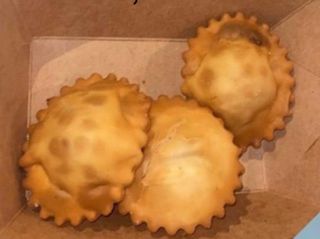 Ravioli berchiddesi fritti ripieni di ragù di carne
